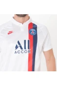 CAMISA NIKE PSG OFICIAL 3 2019/20 SEM NÚMERO - Branco/marinho CAMISA NIKE PSG OFICIAL 3 2019/20 SEM NÚMERO - Branco/marinho