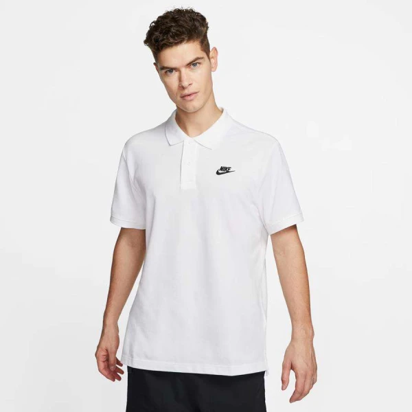 CAMISA NIKE SPORTSWEAR POLO ASCULINA - Branco