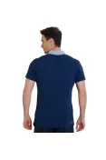 CAMISA NIKE TEAM COURT POLO MASCULINA - Marinho/azul celeste
