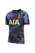 CAMISA NIKE TOTTENHAM OFICIAL II 2021/22 TORCEDOR PRO MASCULINA - Preto/azul CAMISA NIKE TOTTENHAM OFICIAL II 2021/22 TORCEDOR PRO MASCULINA - Preto/azul