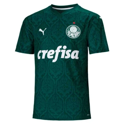 CAMISA PALMEIRAS OFICIAL I PUMA 2020/21 S/Nº - Verde CAMISA PALMEIRAS OFICIAL I PUMA 2020/21 S/Nº - Verde