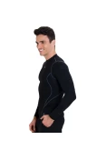 CAMISA PENALTY COMPRESSÃO S11 MANGA LONGA MASCULINA - Preto