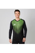 CAMISA PENALTY GOLEIRO MANGA LONGA DELTA VI MASCULINA - Preto/verde