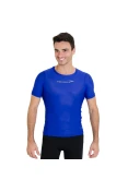 CAMISA PENALTY TÉRMICA MATIS MANGA CURTA MASCULINA - Azul/prata