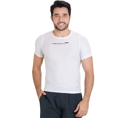 CAMISA PENALTY TÉRMICA MATIS MANGA CURTA MASCULINA - Branco