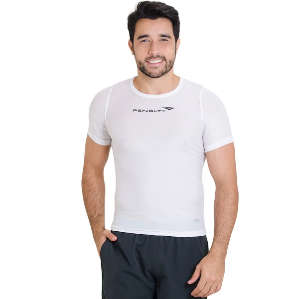 CAMISA PENALTY TÉRMICA MATIS MANGA CURTA MASCULINA - Branco