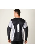 CAMISA PLACAR GOLEIRO ITABORAÍ MANGA LONGA MASCULINA - Cinza/preto