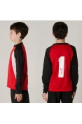 CAMISA PLACAR GOLEIRO QUARAI INFANTIL - Vermelho/preto