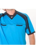 CAMISA POKER ÁRBITRO V MASCULINA - Azul/preto CAMISA POKER ÁRBITRO V MASCULINA - Azul/preto
