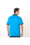 CAMISA POKER ÁRBITRO V MASCULINA - Azul/preto CAMISA POKER ÁRBITRO V MASCULINA - Azul/preto