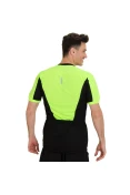 CAMISA POKER BIKE COM ZIPER TORNADO 2 MASCULINA - Verde/preto