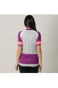 CAMISA POKER CICLISTA COM ZÍPER PLATINA 2 FEMININA - Grafite