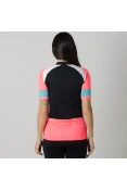 CAMISA POKER CICLISTA COM ZÍPER PLATINA 2 FEMININA - Preto