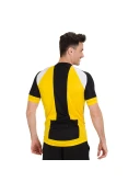 CAMISA POKER CICLISTA SPEED 3 MASCULINA - Amarelo/preto