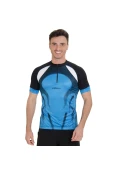 CAMISA POKER CICLISTA SPEED 3 MASCULINA - Azul/preto