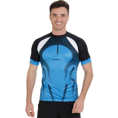 CAMISA POKER CICLISTA SPEED 3 MASCULINA - Azul/preto CAMISA POKER CICLISTA SPEED 3 MASCULINA - Azul/preto