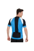 CAMISA POKER CICLISTA SPEED 3 MASCULINA - Azul/preto