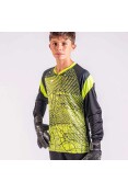 CAMISA POKER GOLEIRO SUBLIMADA MANGA LONGA INFANTIL - Verde/preto
