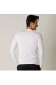 CAMISA POKER SKIN BASIC II MANGA LONGA MASCULINA - Branco