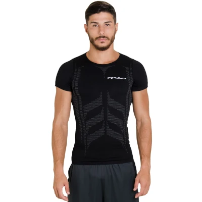 CAMISA POKER SKIN COMPRESSAO X RAY MASCULINA - Preto