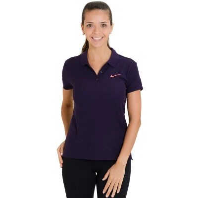 CAMISA POLO NIKE BASELINE FEMININA - Roxo