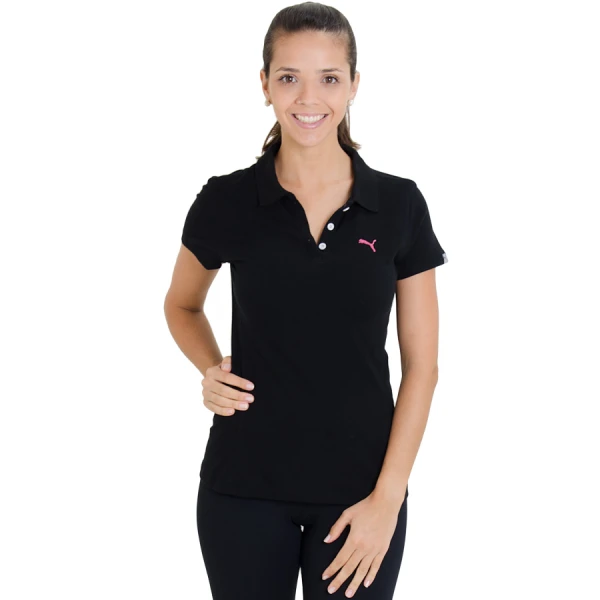 CAMISA POLO PUMA ESS FEMININA - Preto