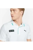 CAMISA POLO PUMA MERCEDES F1 BASIC MASCULINA - Branco