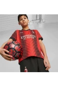 CAMISA PUMA AC MILAN OFICIAL I 23/24 INFANTIL - Vermelho/preto