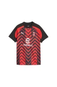CAMISA PUMA AC MILAN PRÉ-JOGO INFANTIL - Vermelho/preto