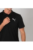 CAMISA PUMA ACTIVE PIQUE POLO MASCULINA - Preto CAMISA PUMA ACTIVE PIQUE POLO MASCULINA - Preto
