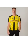 CAMISA PUMA BORUSSIA DORTMUND OFICIAL 1 2017 SEM NÚMERO - Amarelo/preto CAMISA PUMA BORUSSIA DORTMUND OFICIAL 1 2017 SEM NÚMERO - Amarelo/preto