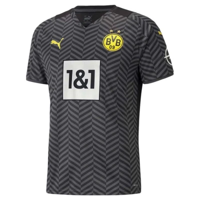 CAMISA PUMA BORUSSIA DORTMUND OFICIAL II 2021/22 TORCEDOR MASCULINA - Preto/grafite CAMISA PUMA BORUSSIA DORTMUND OFICIAL II 2021/22 TORCEDOR MASCULINA - Preto/grafite