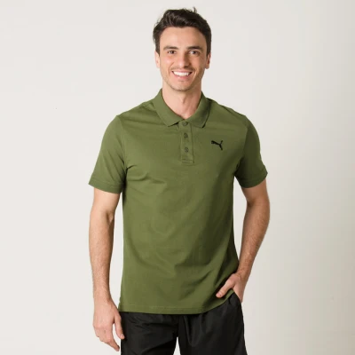 CAMISA PUMA ESS PIQUE POLO MASCULINA - Verde