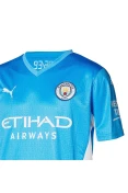 CAMISA PUMA MANCHESTER CITY OFICIAL I 2021/22 TORCEDOR - Azul