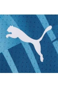 CAMISA PUMA MANCHESTER CITY PRÉ-JOGO INFANTIL - Azul/branco