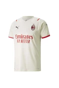 CAMISA PUMA MILAN OFICIAL II 2021/22 TORCEDOR MASCULINA - Bege/vermelho
