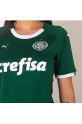 CAMISA PUMA PALMEIRAS OFICIAL 1 2019/20 SEM NÚMERO FEMININA - Verde