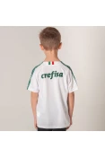 CAMISA PUMA PALMEIRAS OFICIAL 2 2019/20 SEM NÚMERO INFANTIL - Branco CAMISA PUMA PALMEIRAS OFICIAL 2 2019/20 SEM NÚMERO INFANTIL - Branco