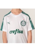 CAMISA PUMA PALMEIRAS OFICIAL 2 2019/20 SEM NÚMERO INFANTIL - Branco CAMISA PUMA PALMEIRAS OFICIAL 2 2019/20 SEM NÚMERO INFANTIL - Branco