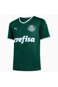 CAMISA PUMA PALMEIRAS OFICIAL I 2022 S/Nº - Verde/branco