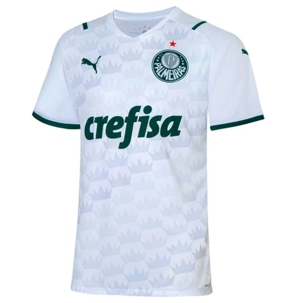 CAMISA PUMA PALMEIRAS OFICIAL II 2021 S/Nº TORCEDOR MASCULINA - Branco/verde