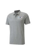 CAMISA PUMA POLO BMW MMS ESSENTIALS MASCULINA - Cinza