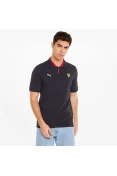 CAMISA PUMA POLO SCUDERIA FERRARI RACE MASCULINA - Preto
