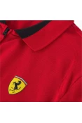 CAMISA PUMA POLO SCUDERIA FERRARI RACE MASCULINA - Vermelho