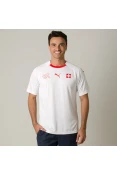 CAMISA PUMA SUIÇA OFICIAL 2 2018 SEM NÚMERO - Branco