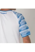 CAMISA UMBRO AVAÍ OFICIAL 2 2017 SEM NÚMERO - Branco/azul CAMISA UMBRO AVAÍ OFICIAL 2 2017 SEM NÚMERO - Branco/azul