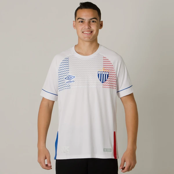 CAMISA UMBRO AVAÍ OFICIAL 2 2018 LION BLEU SEM NÚMERO - Branco CAMISA UMBRO AVAÍ OFICIAL 2 2018 LION BLEU SEM NÚMERO - Branco