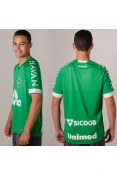 CAMISA UMBRO CHAPECOENSE OFICIAL 1 2018 SEM NÚMERO - Verde/branco