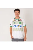 CAMISA UMBRO CHAPECOENSE OFICIAL 2 2016/17 SEM NÚMERO - Branco/verde