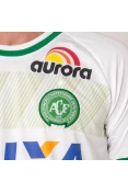 CAMISA UMBRO CHAPECOENSE OFICIAL 2 2016/17 SEM NÚMERO - Branco/verde
